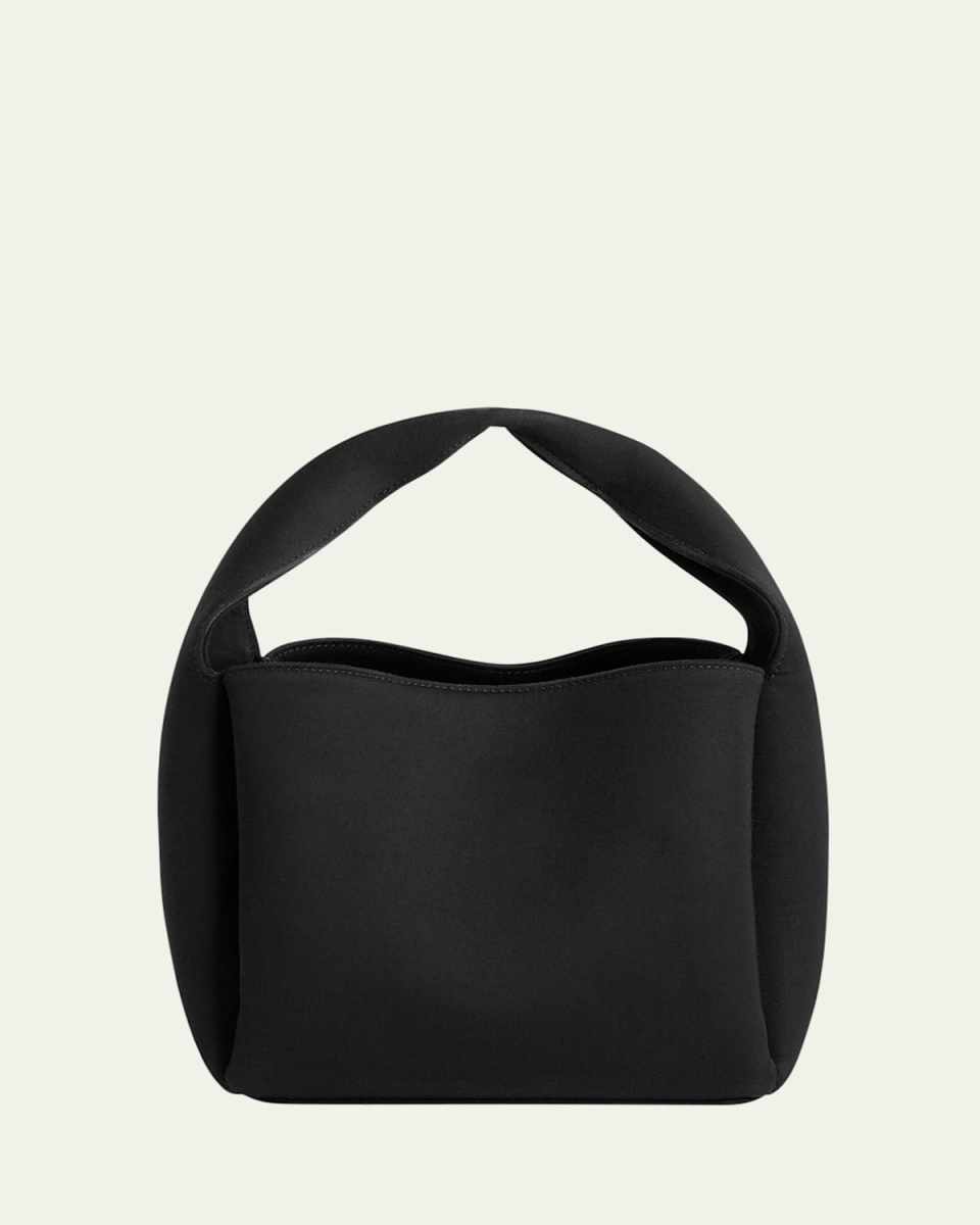 Petite Satin Bucket Bag